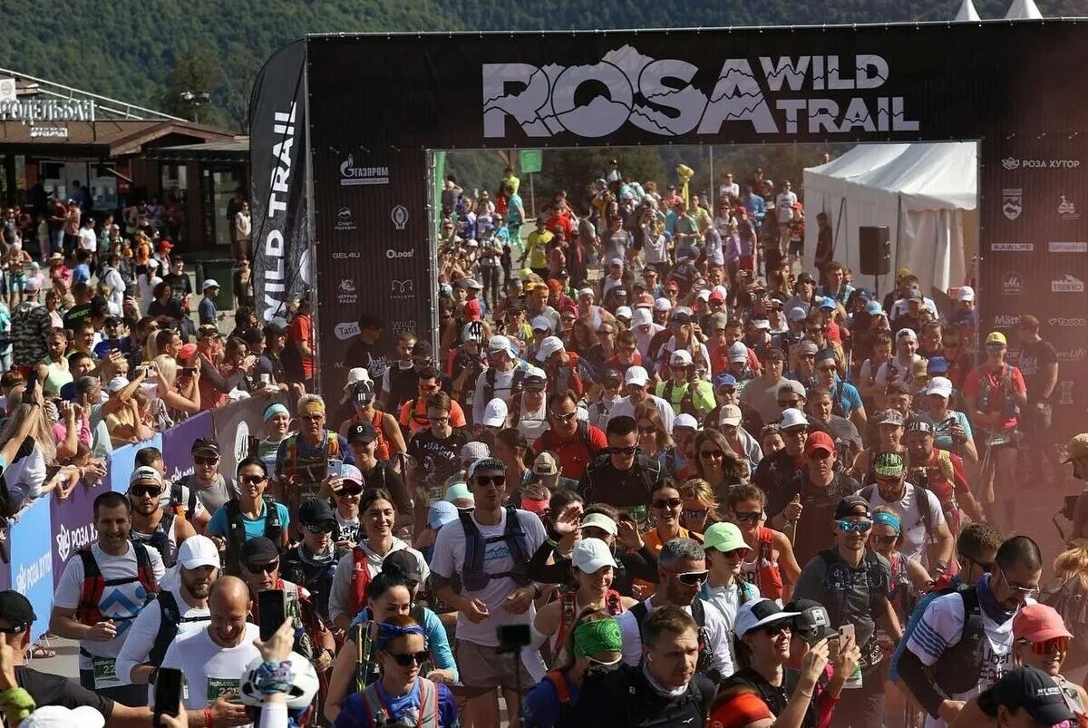 Фестиваль Roza Wild Trail. Rosa Wild Fest фото забега. Run Roll.