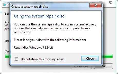 System repair