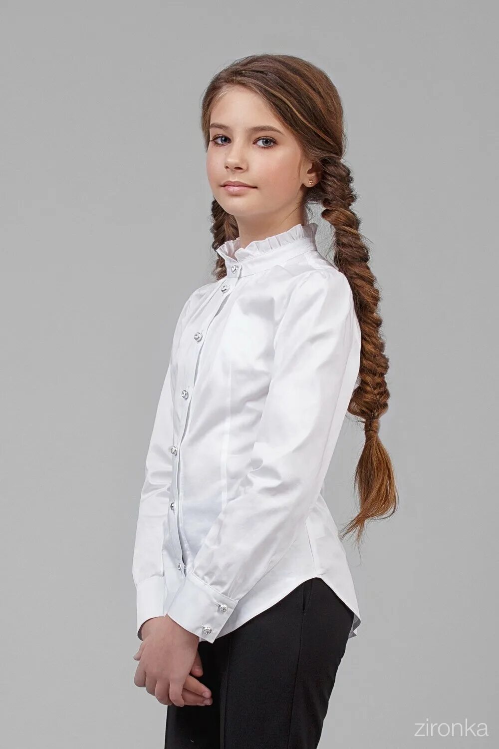 Девочка в 12 лет в школьной. Блузки АЛОЛИКА бл-1809-1. Блузка белая Школьная для девочки. Белая блузка для девочки.