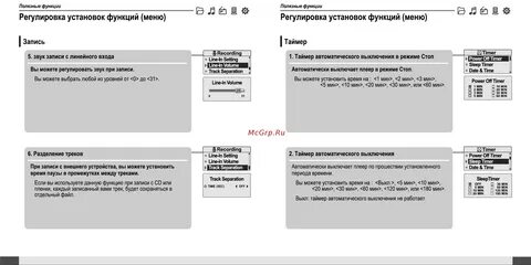 Таймер автоматического инструкция