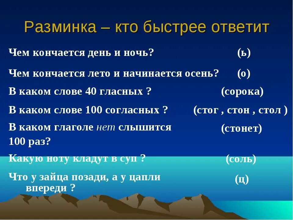 Слова заканчиваются день. Чем оканчивается день и ночь. Чем заканчивается день и ночь. Чем заканчивается день и ночь загадка. Чем заканчивается день и ночь ответ на загадку.