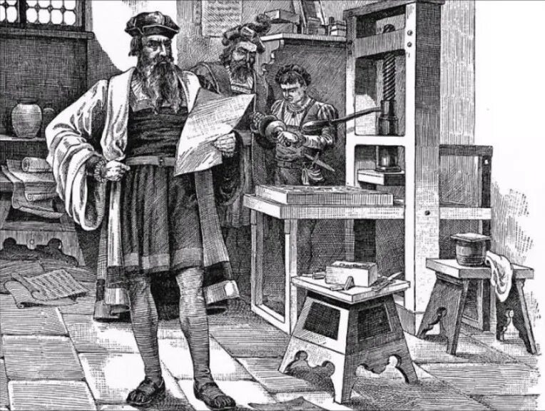Когда появилось книгопечатание кто его изобретатель. Печатный станок Ионна Гуттенберг. Книгопечатания Иоганна Гутенберга. Первопечатник Иоганн Гутенберг. Иоганн Гутенберг изобрел печатный станок.