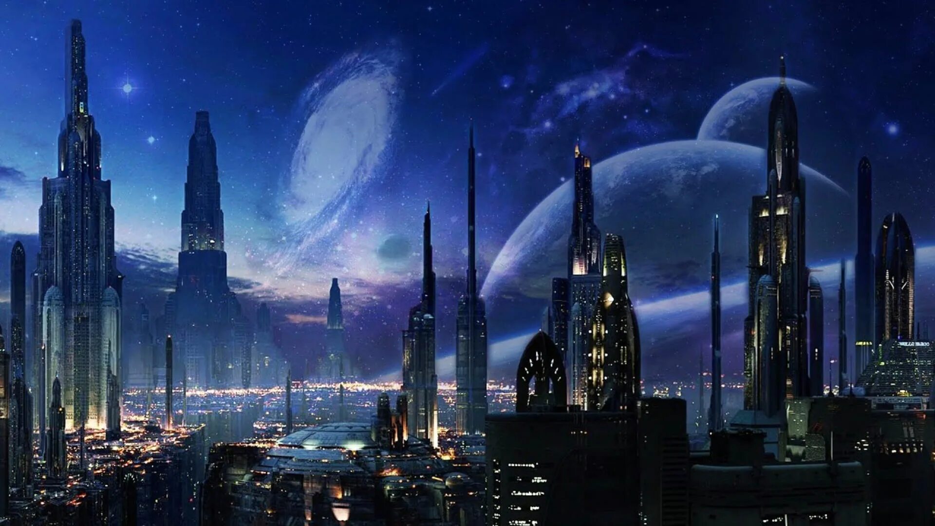 Корусант арт. Космический город. Космический город. Космические города названия. Экуменополис корусант.