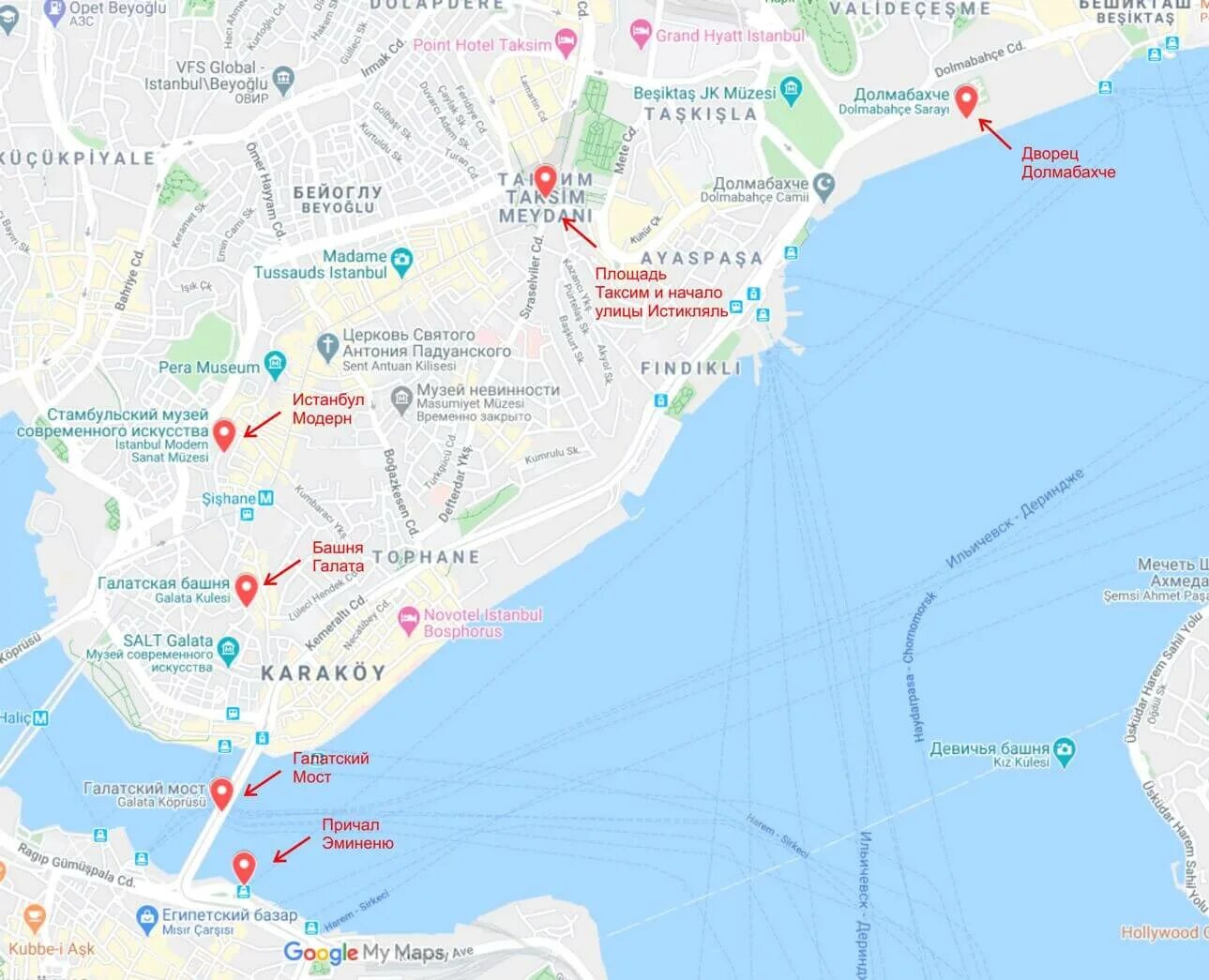 Туристические районы Стамбула на карте. Карта центра Стамбула с достопримечательностями. Достопримечательности Стамбула на карте Стамбула. Подробная карта районов Стамбула. В каком районе стамбула остановиться туристу