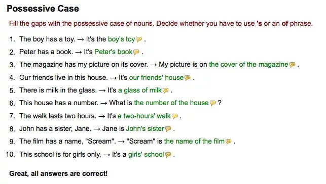 Fill in the gaps with phrases. Possessive case. possessive case of nouns. noun in the possessive case. possessive case for kids правило.