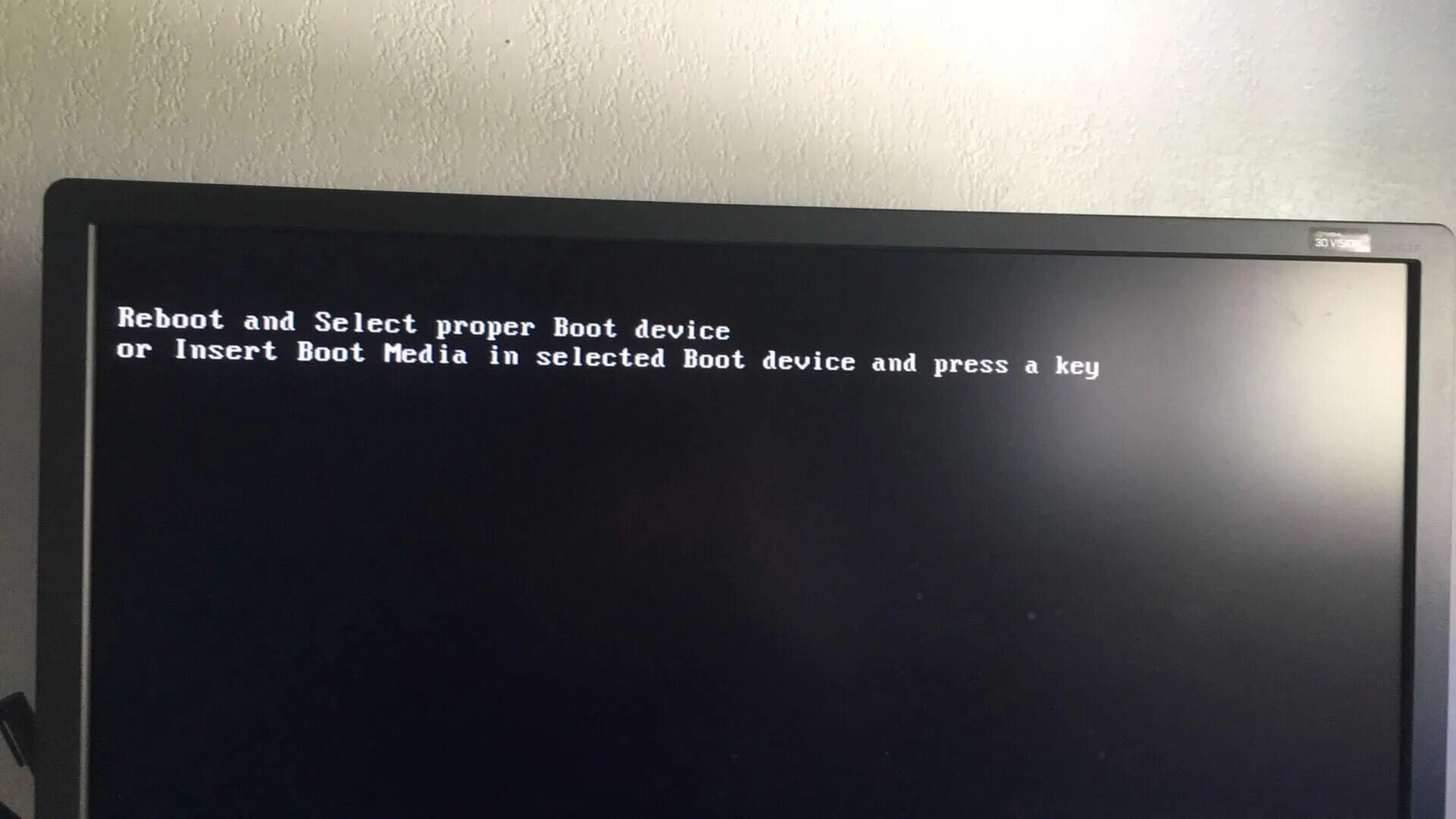 Select proper Boot device. Ошибка Reboot and select proper Boot device or Insert. Ошибка Reboot and select proper Boot device. Ошибка Reboot and select proper Boot. Press to reboot