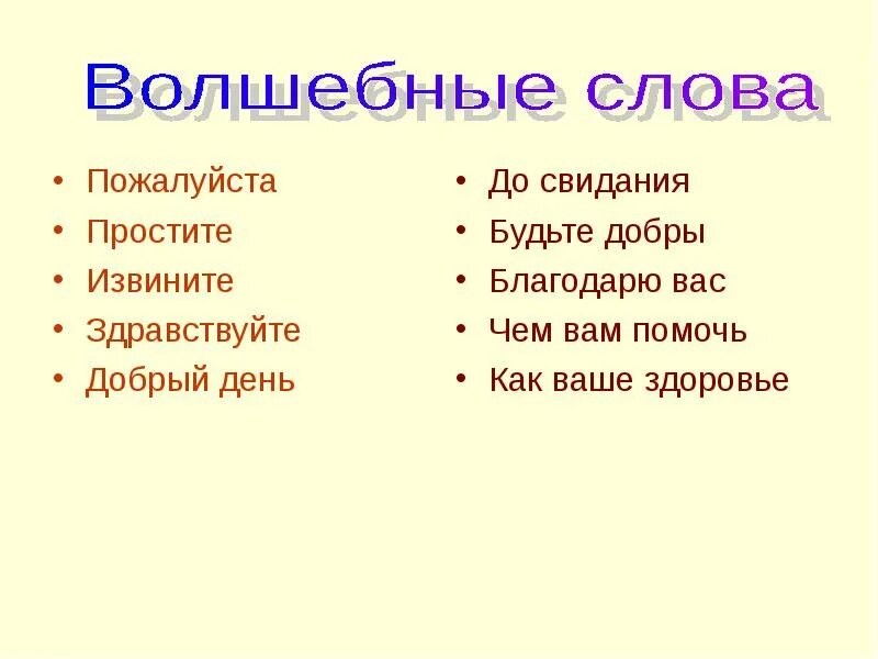 Извинить называться. Какие волшебные слова есть. Волшебные слова для детей. Добрые волшебные слова. Список волшебных слов.