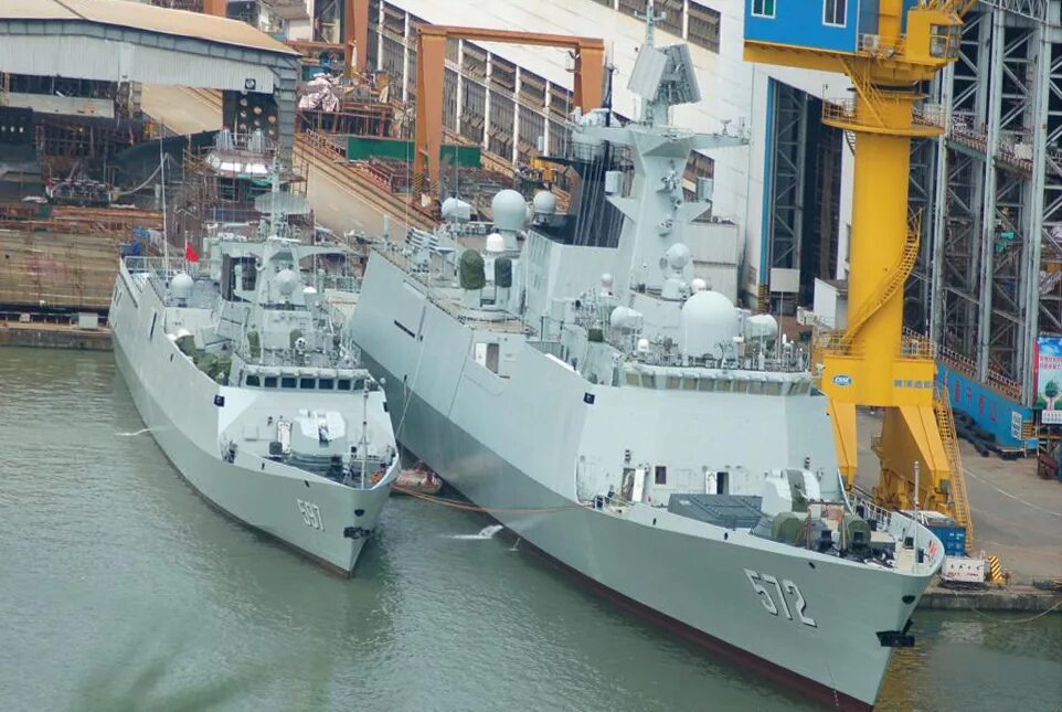 Чем отличается фрегат от эсминца. Type 054 jiangkai ii. type 054a. вмс китая фрегат054б. фрегат тип 054а.