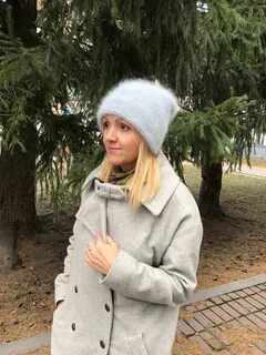 Шапки из ангоры для женщин зимние