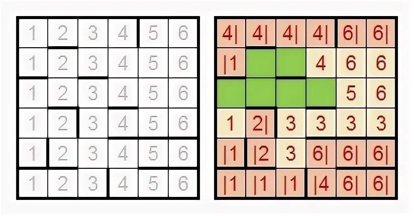 5 в ряд 10 на 10