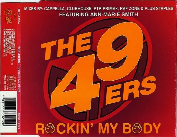 49ers Rockin my. 49ers группа album. CD Single. Plus staples.