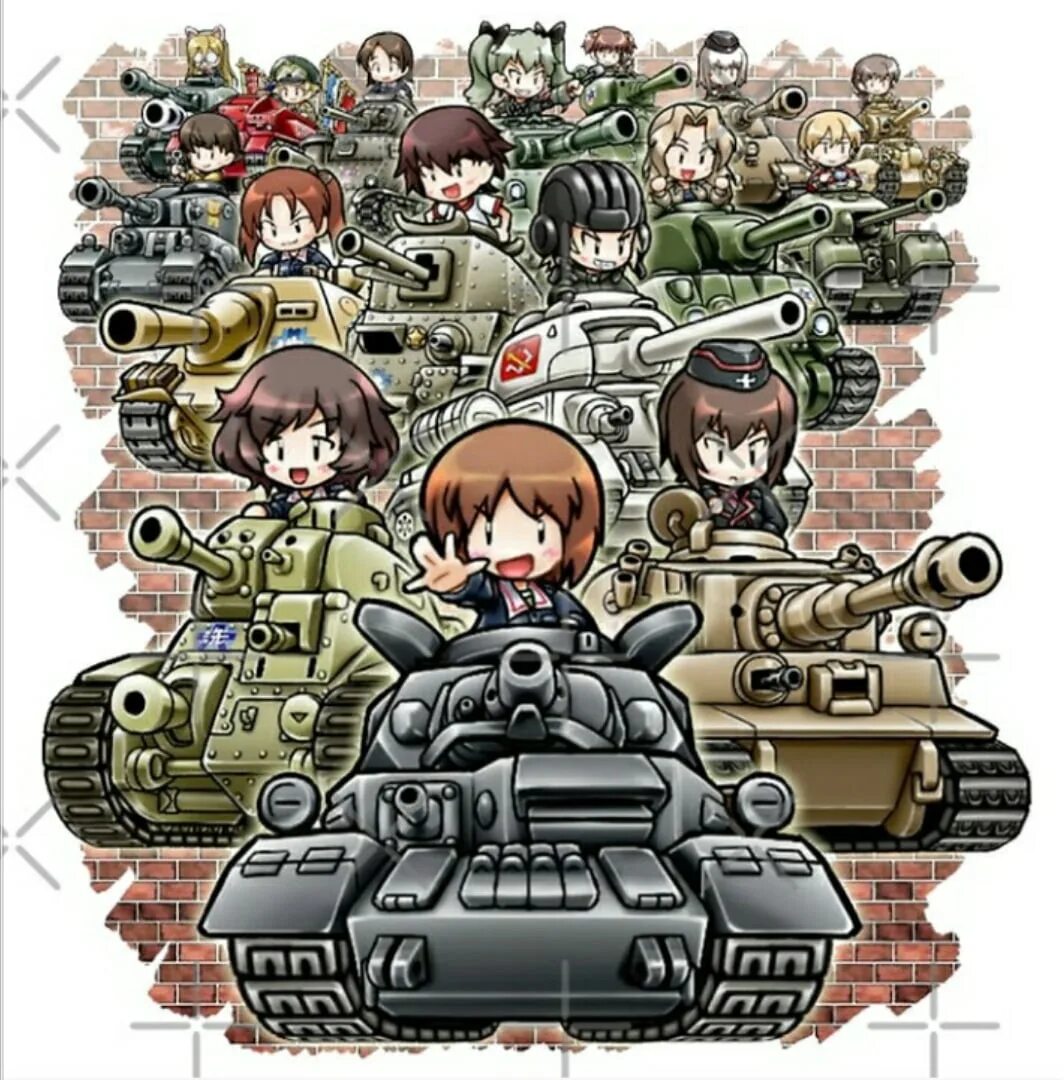 Танк Михо Нисидзуми. Girls und Panzer танки. Махо Нисидзуми Чиби. Gup memes