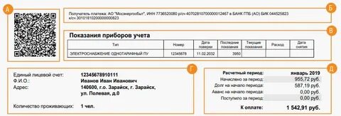Лицевой счет тко