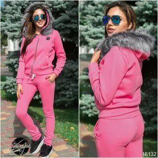 Зимний костюм с начесом женский