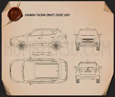 Габариты хендай ix35