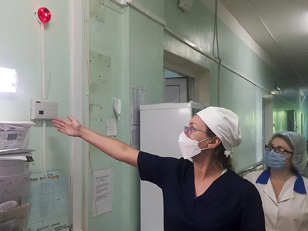 Где все кнопки в больнице