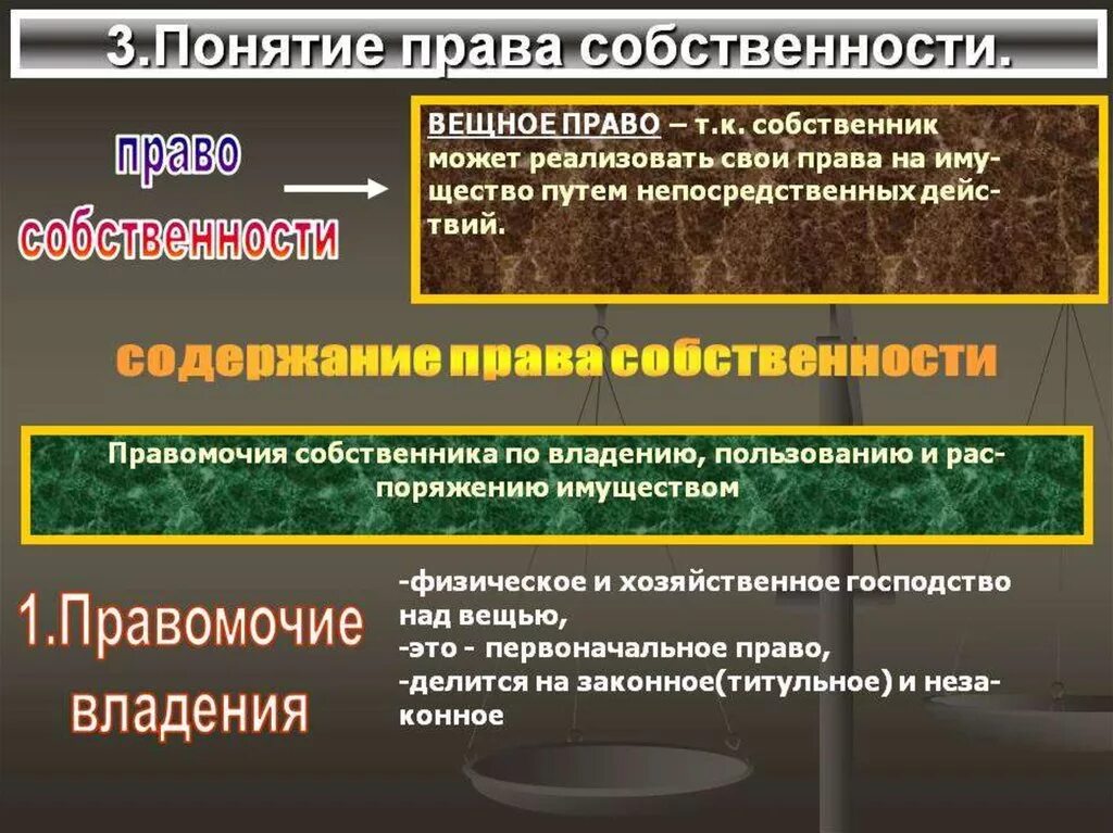 Правами собственности и договор также. Собственность в гражданском праве. Право собственности в гражданском праве. Право собственности правомочия собственника.