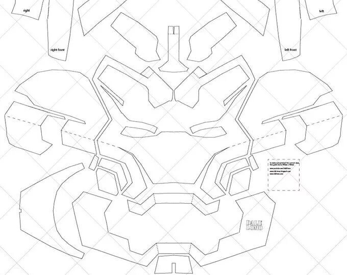 Timelapse - Iron Man Mark 4, Old video but you can get the New PDF here - YouTub