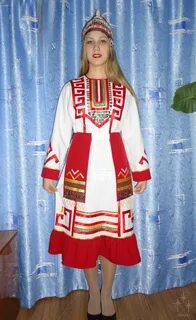 Национальный костюм чувашского народа