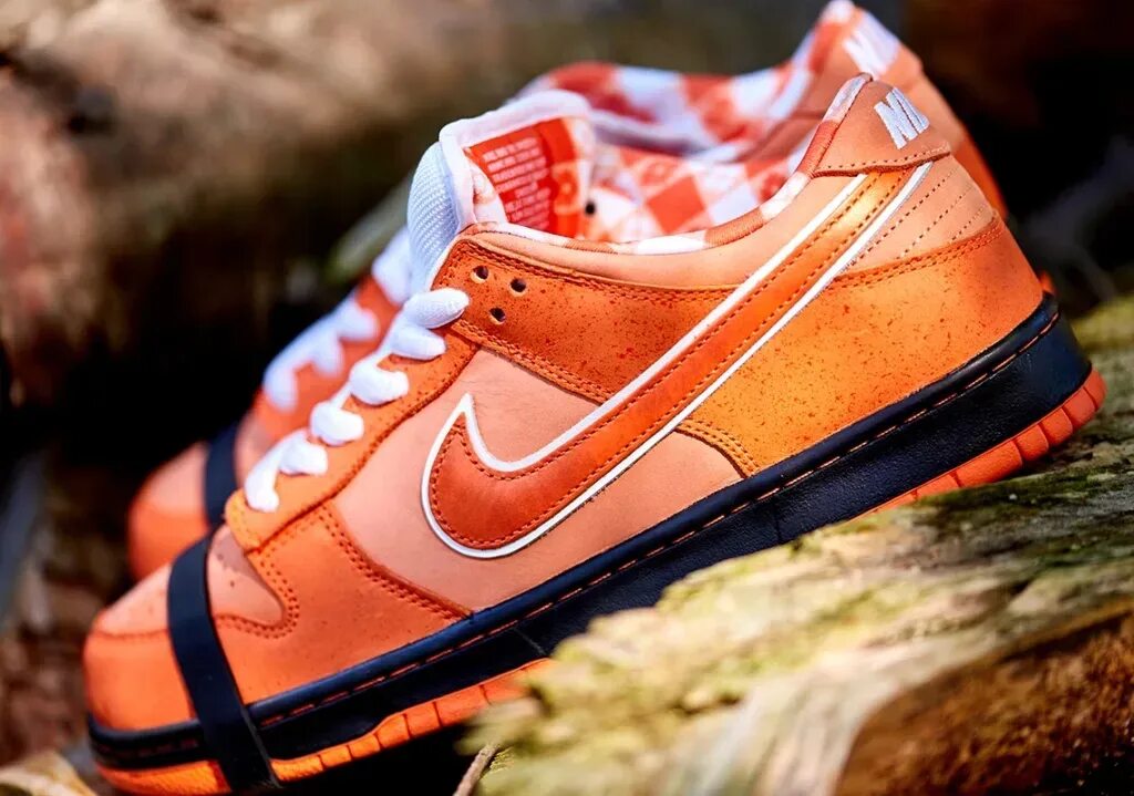 Найк лобстер. Nike SB Dunk Low Orange Lobster. Nike Dunk Orange Lobster. Nike SB Dunk Low. Nike SB Dunk Orange Lobster.