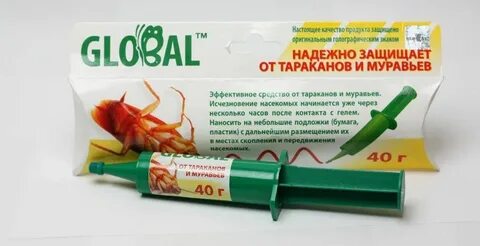 Глобал от тараканов отзывы