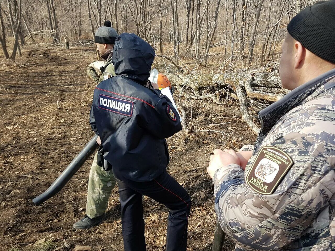 Пресечение нарушенных