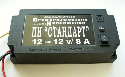 Преобразователь с 12 на 24 вольта