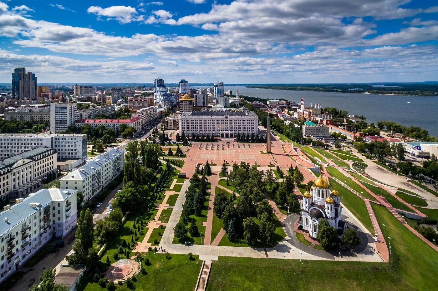 Узнаваемое фото. Самара. Самара (город). Самара центр города. Виды Самары.