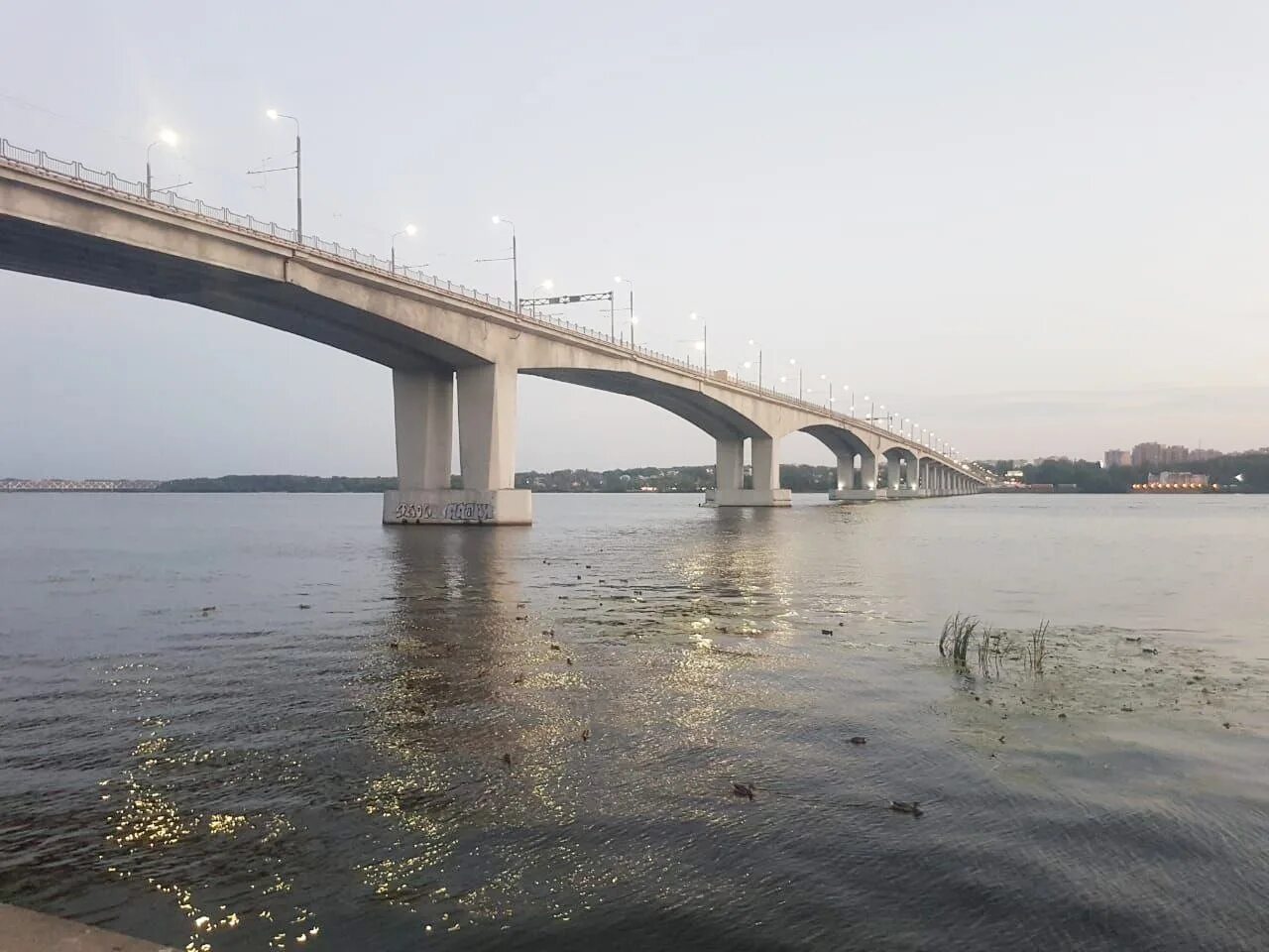 Показать мост через волгу