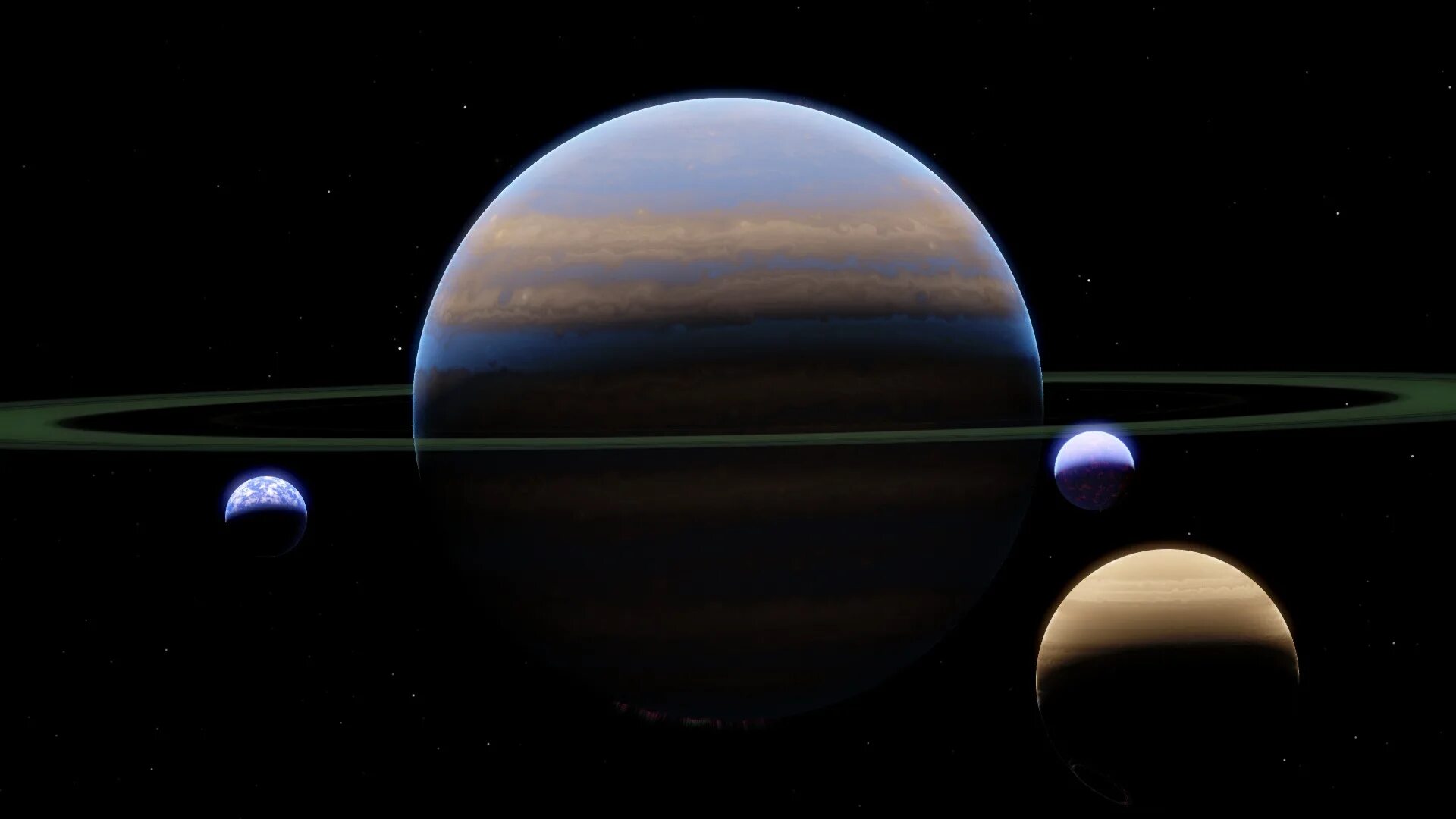 Moon system. Gas giant surface. gas giant moons photo. gas giant sprite.