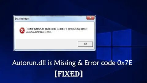 Setup cannot continue