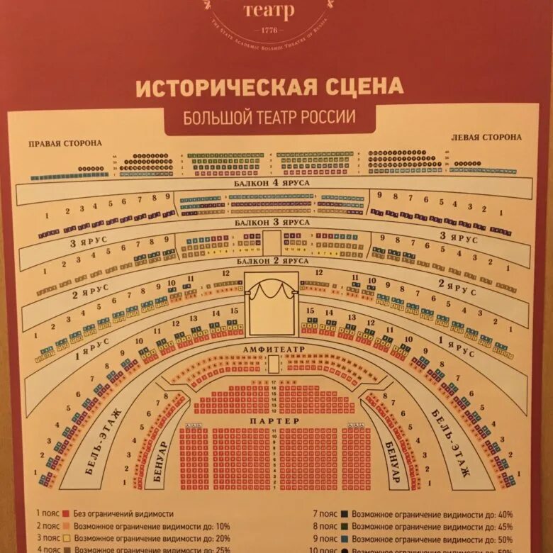 Большой схема зала исторической