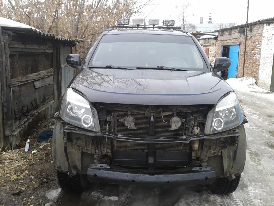Типа стареем:-) или установил бампер от Н2 - Great Wall Hover, 2 л, 2010 года ст