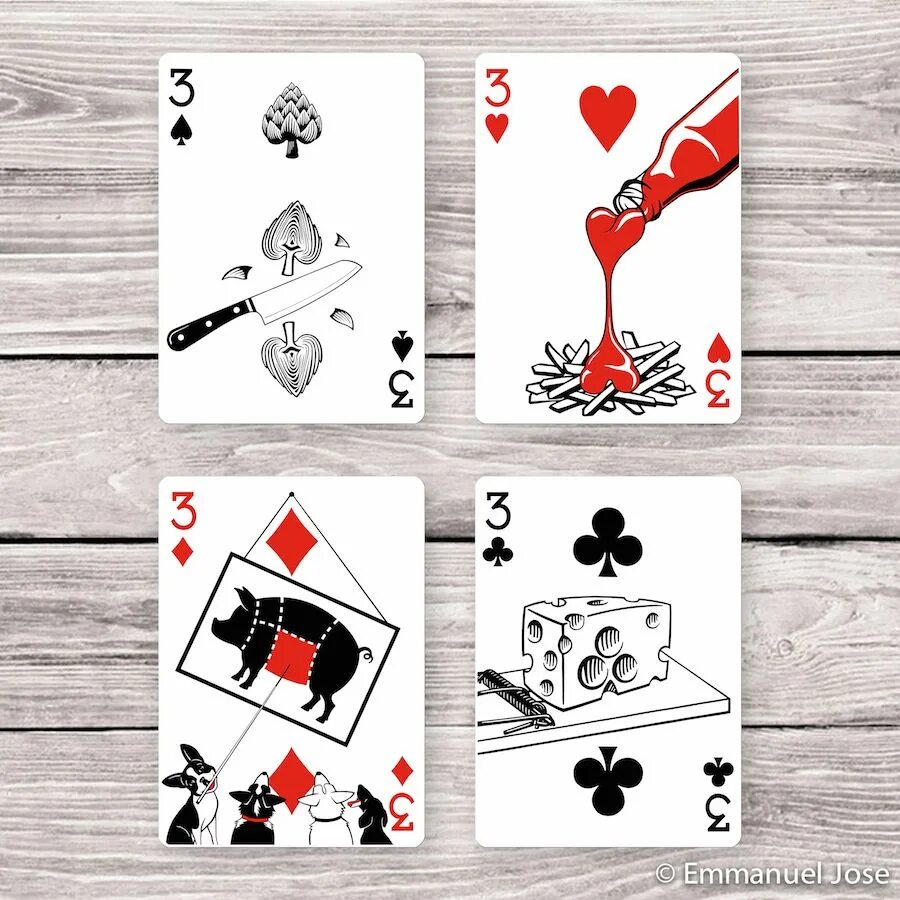 Making playing cards