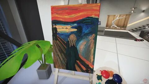 Painting simulator