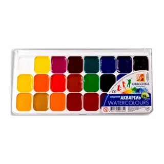 Краски 24 цветов