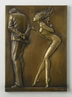 Gift for the Disillusioned Man " Bronze Sculpture, Michael Parkes &quo...