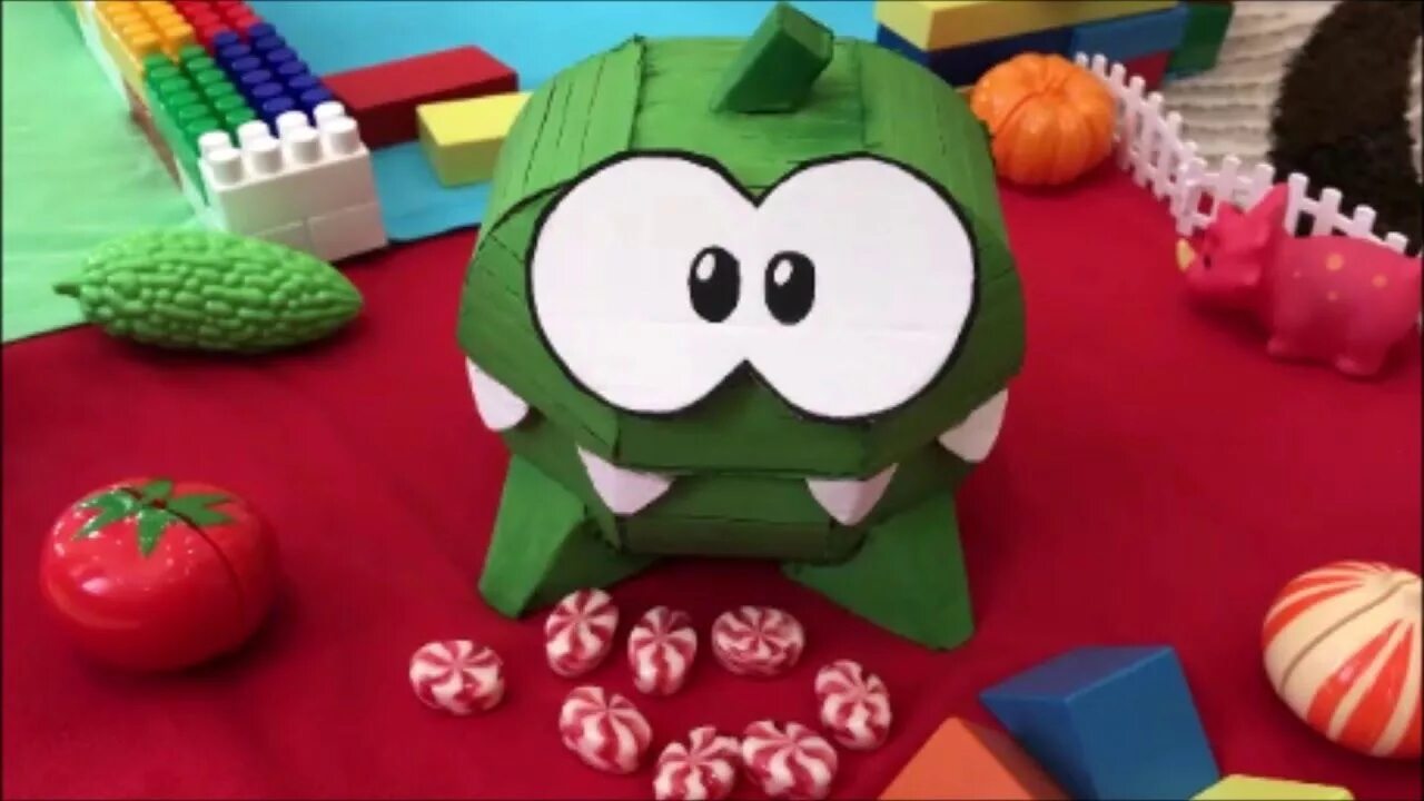 Ам ням из бумаги. Как сделать ам няма. Ам ням своими руками. Ам ням поделки. Оригами ам ням.