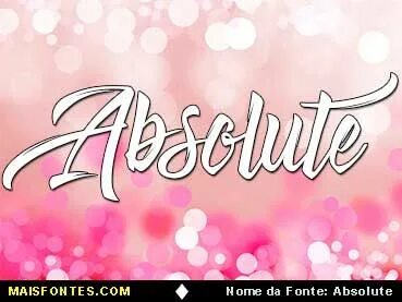Absolute font