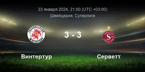 Прогноз на матч серветт