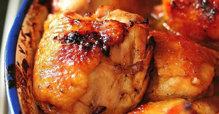 Куриные бедрышки, запеченные с апельсином и клюквой - Это со вкусом! Куриные блю