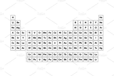How To Draw A Simple Periodic Table at Stanley Urbina blog