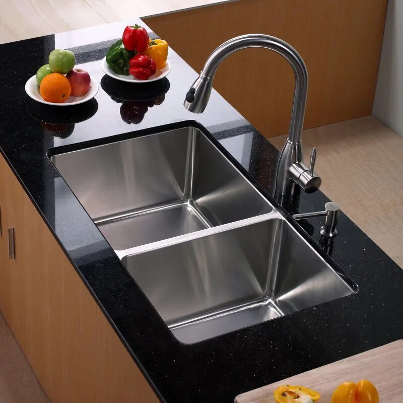 Большая кухонная мойка. Мойки для кухни Kitchen Sink. Мойка кухонная Kraus KHF-200-30. Врезная кухонная мойка Kraus khu-29 72.4х47см нержавеющая сталь. Опеовинв для кухни.