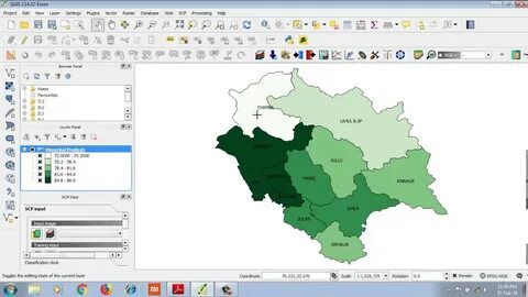 Как сделать карту в qgis