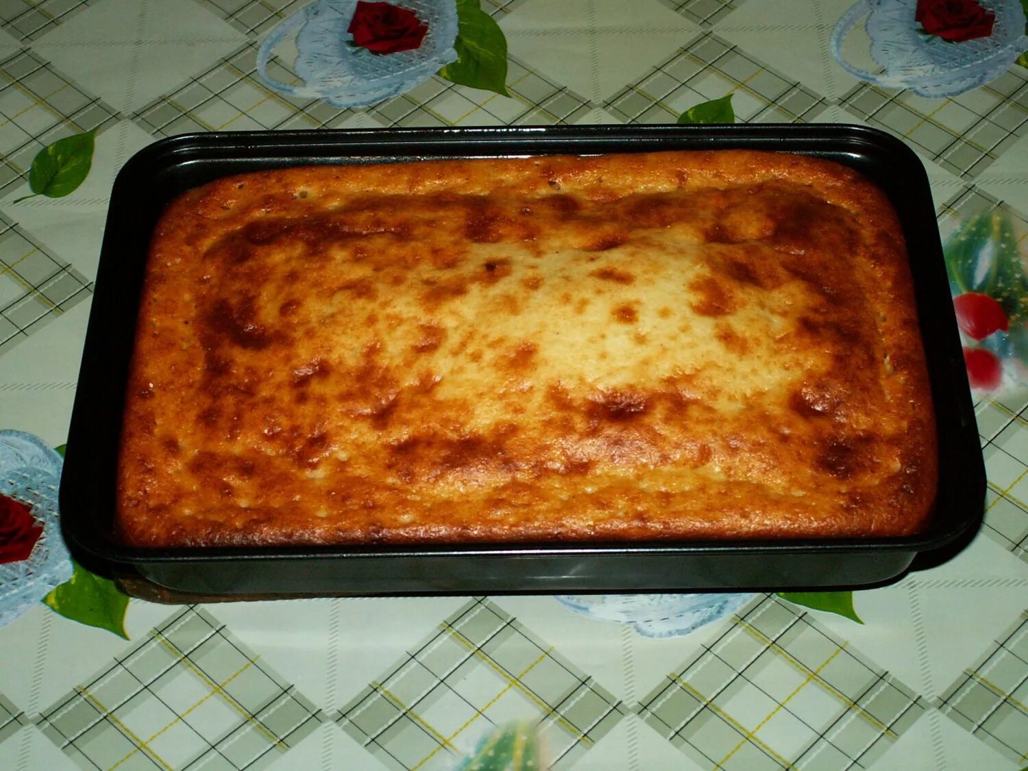 Манник с фото пошагово в духовке Манник с творогом 7 очень вкусных рецептов в духовке с пошаговыми фото