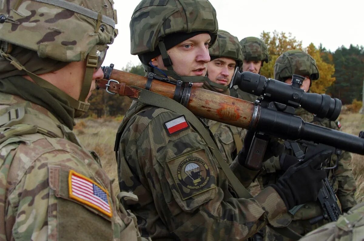 Польша войска сша. Польша войска сша