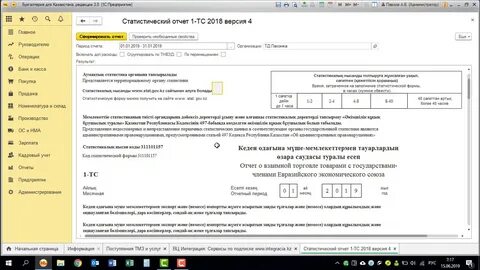 С 1 статистическая форма