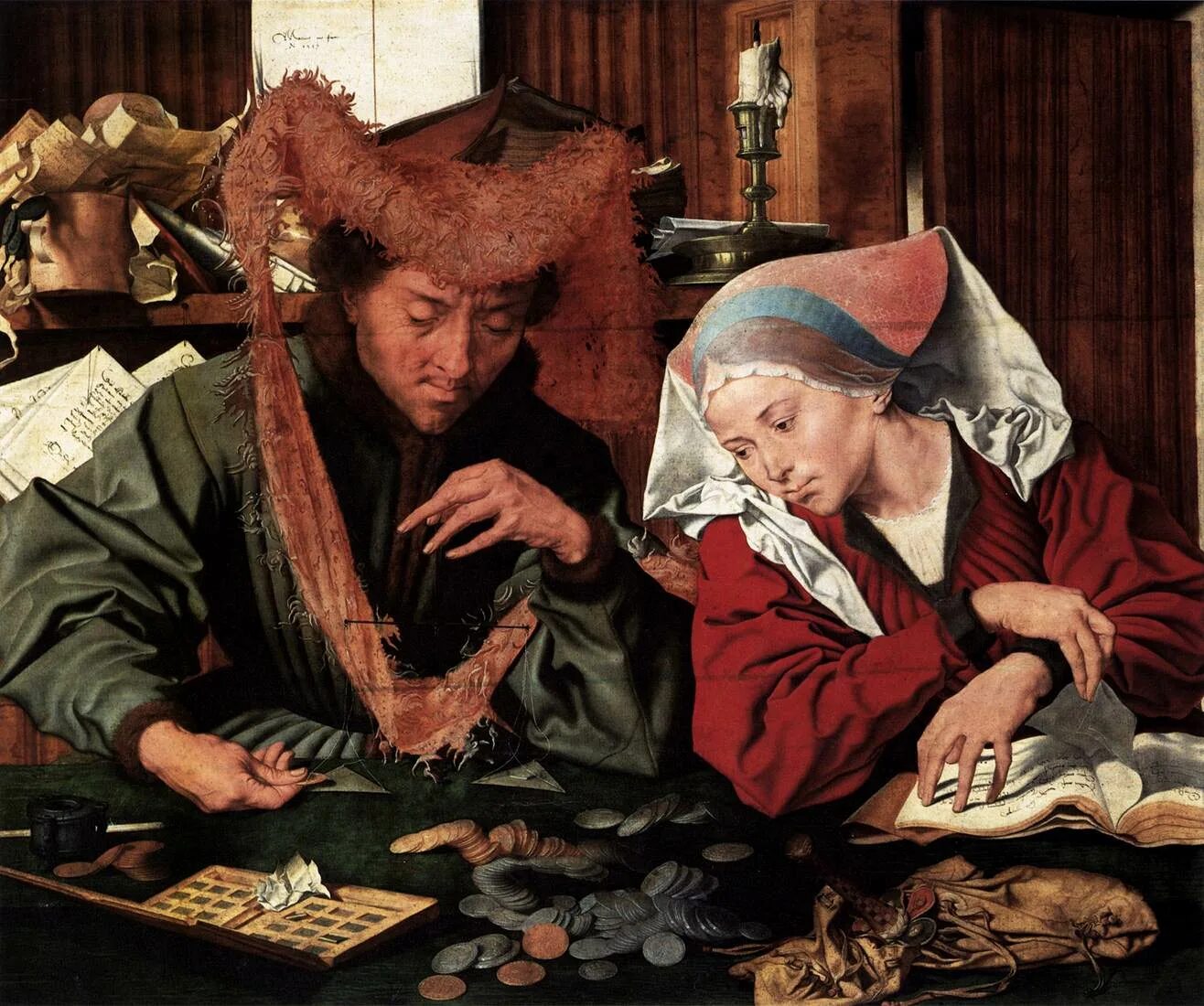 Экономика 16 века. Маринус Ван Реймерсвале. Маринус Ван Реймерсвале менялы. Маринус Ван Реймерсвале картины. Квентин Массейс «меняла с женой» (1514).