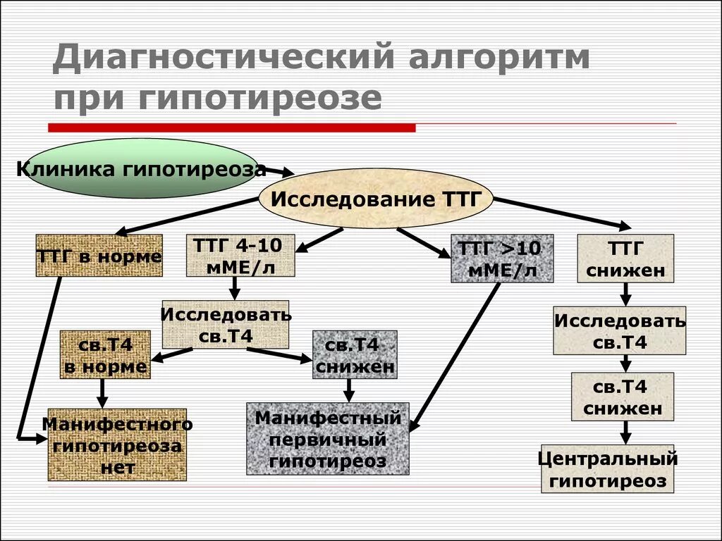 Гипотиреоз лабораторно. Гипотиреоз диагностический алгоритм. Алгоритм диагностики гипотиреоза схема. Врожденный гипотиреоз патогенез схема. Алгоритм диагностики гипотиреоза у детей.