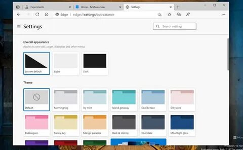 Microsoft темы